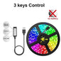 Smart Led Strip Light 5050 RGB USB 5V Bluetooth APP Remote Control Led Tape Diode Flexible Ribbon Lamp.